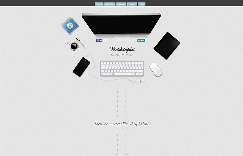 Latest WordPress Theme HTML5 & CSS3