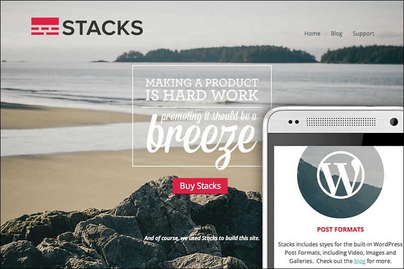 Stacks A Smart Theme for WordPress