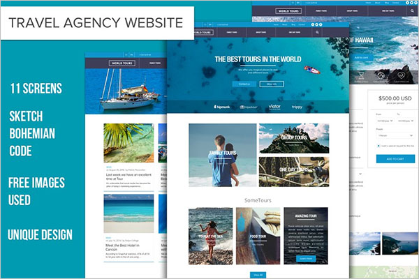 Travel Agency Template