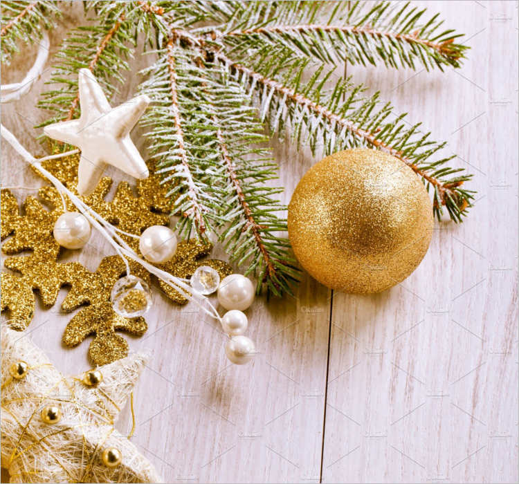 Vintage Christmas Decoration Templates