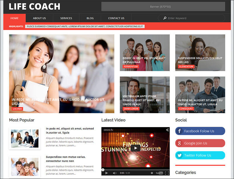 Excellent Personal WordPress Theme