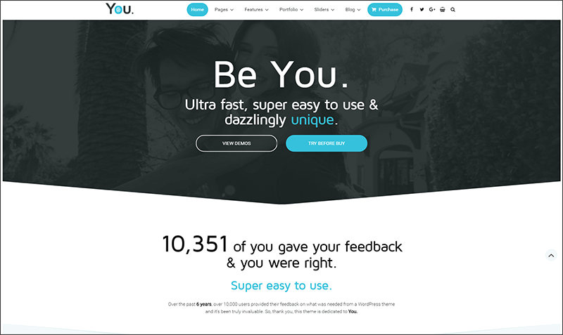 Multi-Purpose Personal Responsive WordPress Theme