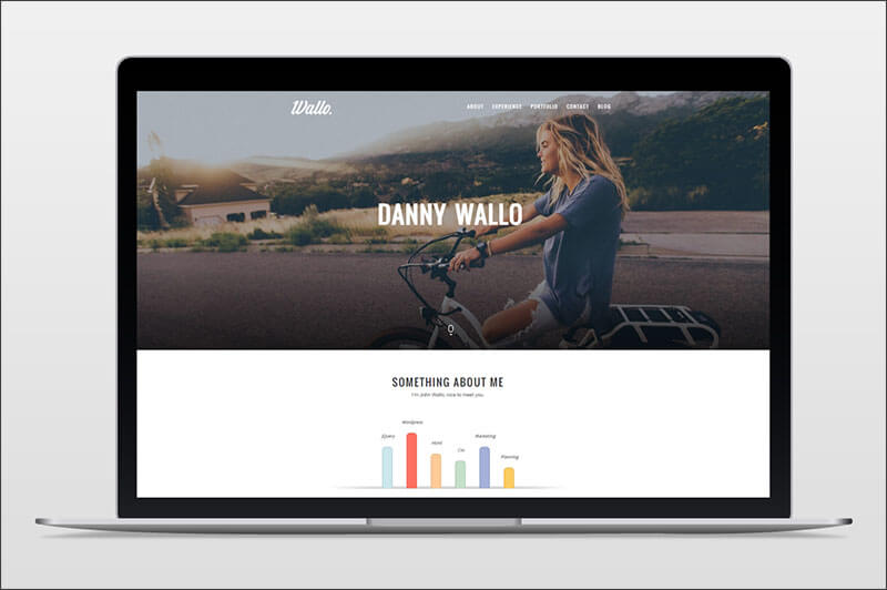 Personal Onepage WordPress Theme