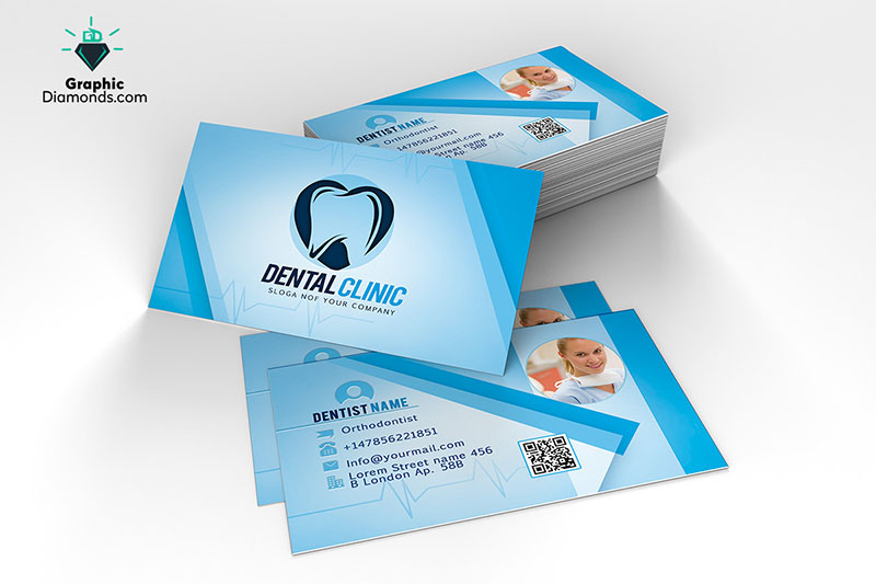Dental Clinic Business Card Template