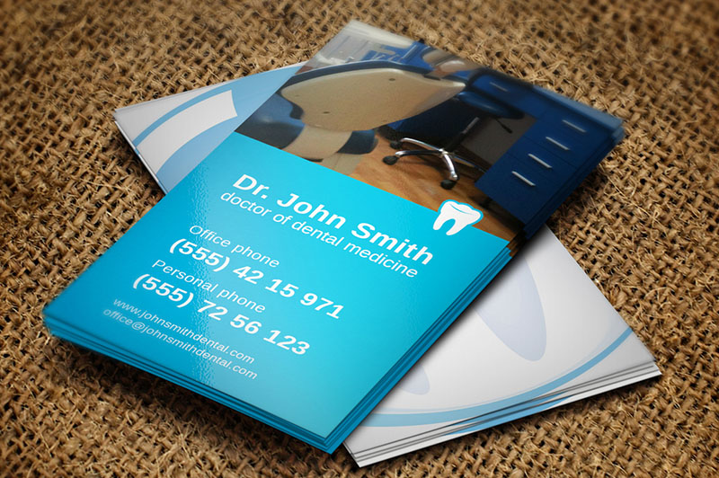 Dental Hospital Business Card Template