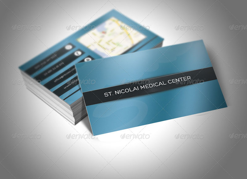 Medical Business Card Template