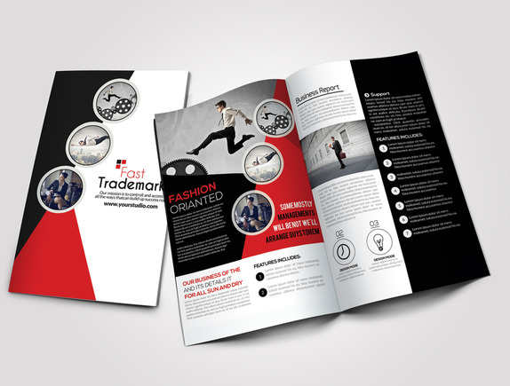 corporate-presentation-bi-fold-brochure-template