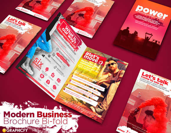 e-ecommerce-innovative-bi-fold-brochure-template