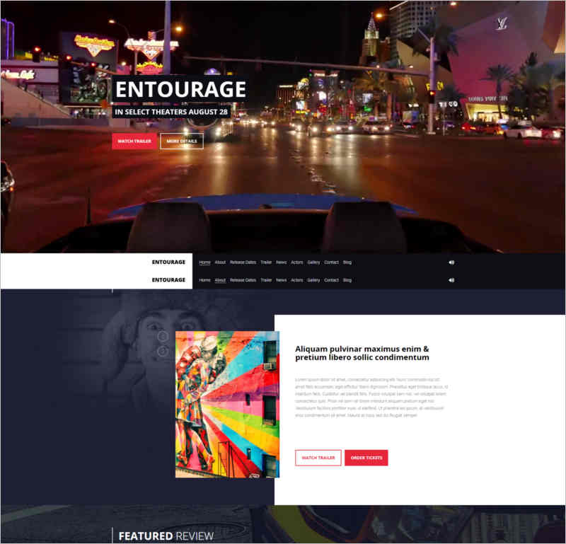entourage-movie-film-cinema-tv-wordpress-theme