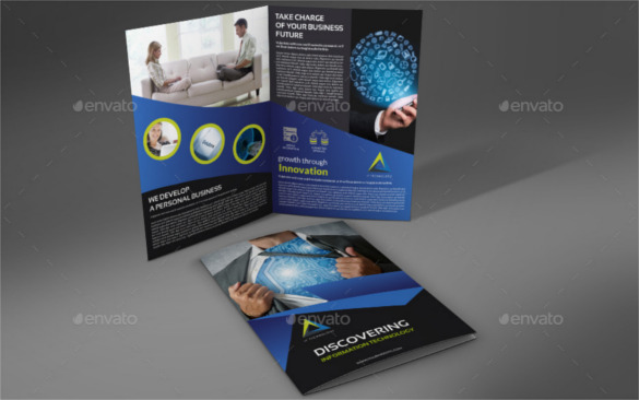 it-company-brochure-bi-fold-template