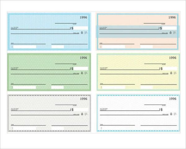 31+ Blank Check Templates || Free & Premium Templates