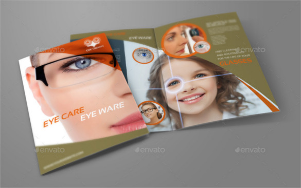 optometrist-optician-bi-fold-brochure-template