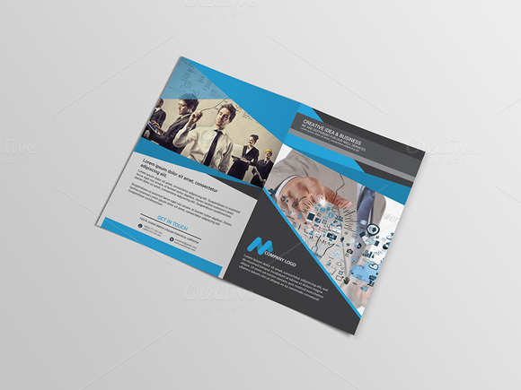 technology-bi-fold-brochure-template