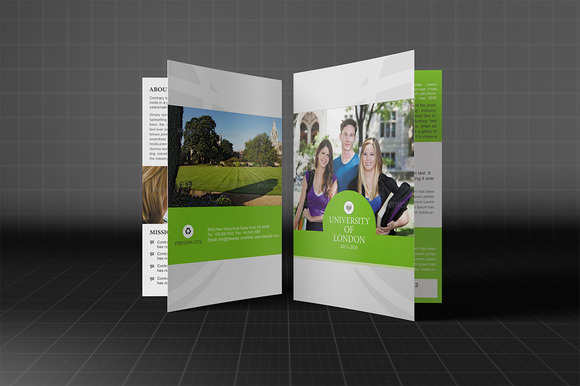 university-bi-fold-brochure-template