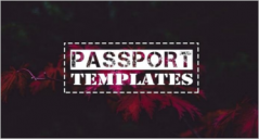 24+ Free Printable Passport Templates