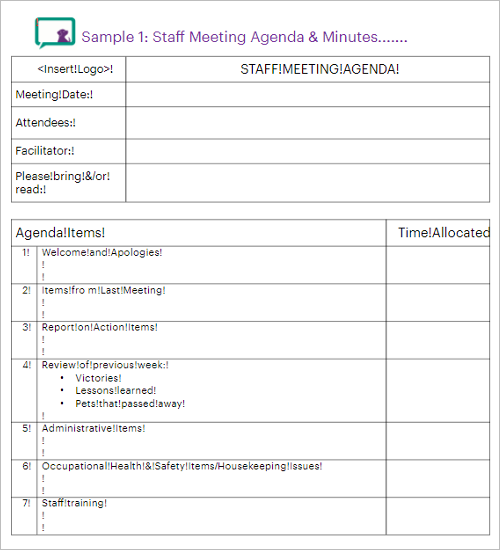 36 Meeting Minutes Template Free Word Pdf Doc Excel Formats