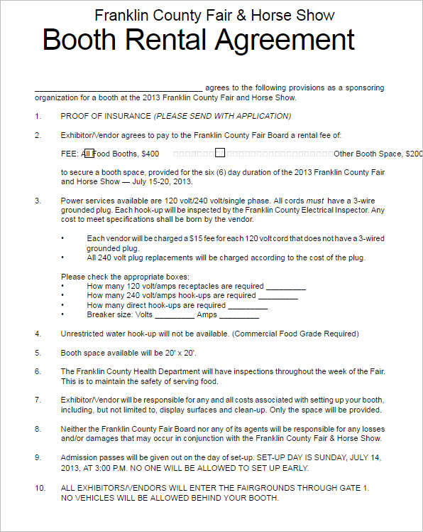 282+ Rental Lease Agreement Free PDF, Sample, Word Formats