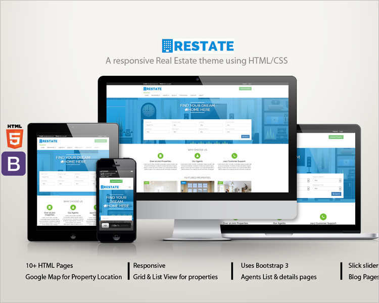 bootstrap-real-estate-agency-html5-website-template