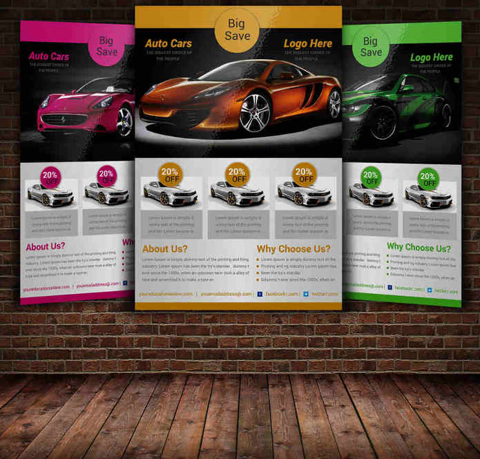 16 Car Show Flyer Templates Free PSD Word Samples