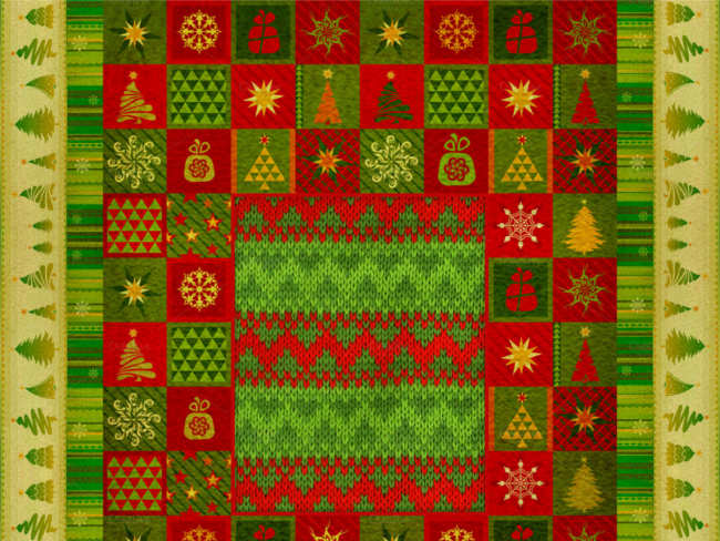 christmas-embroidery-ornament-carpet-design