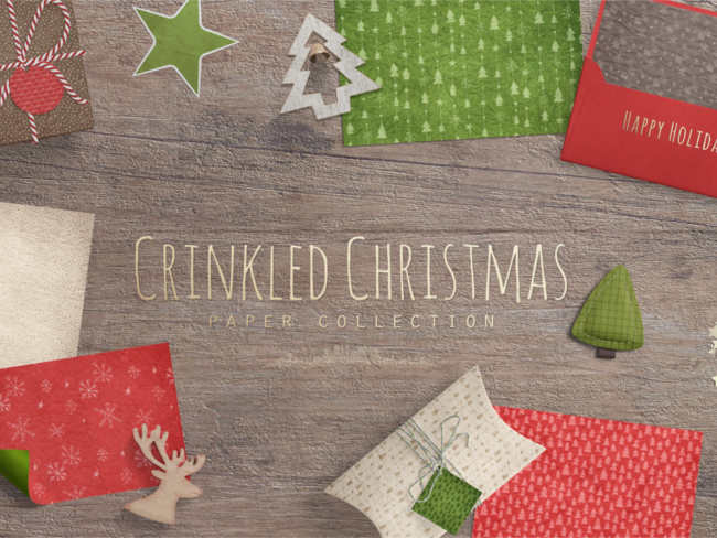 crinkled-christmas-decoration-ideas