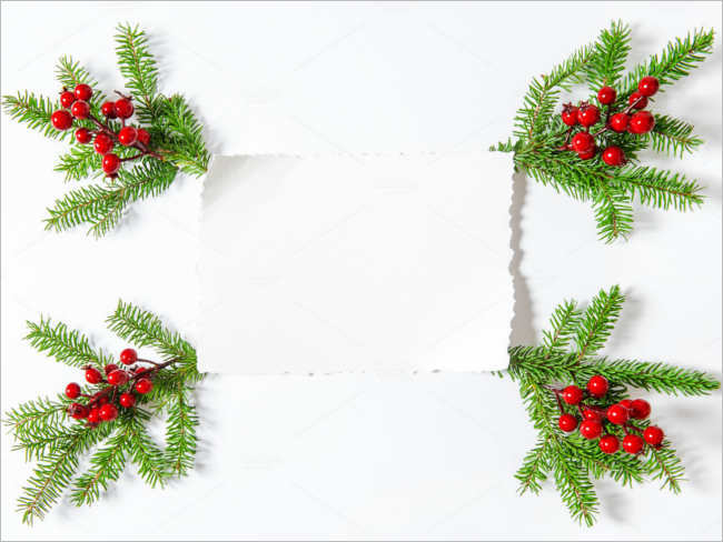 evergreen-christmas-paper-decorative-ideas
