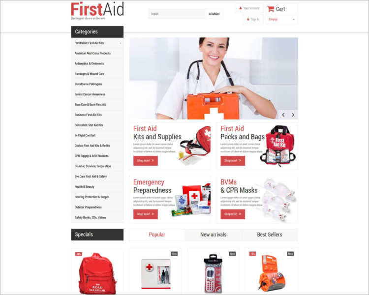 firstaid-business-services-prestashop-templates