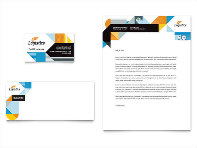 free-logistics-business-card-templates