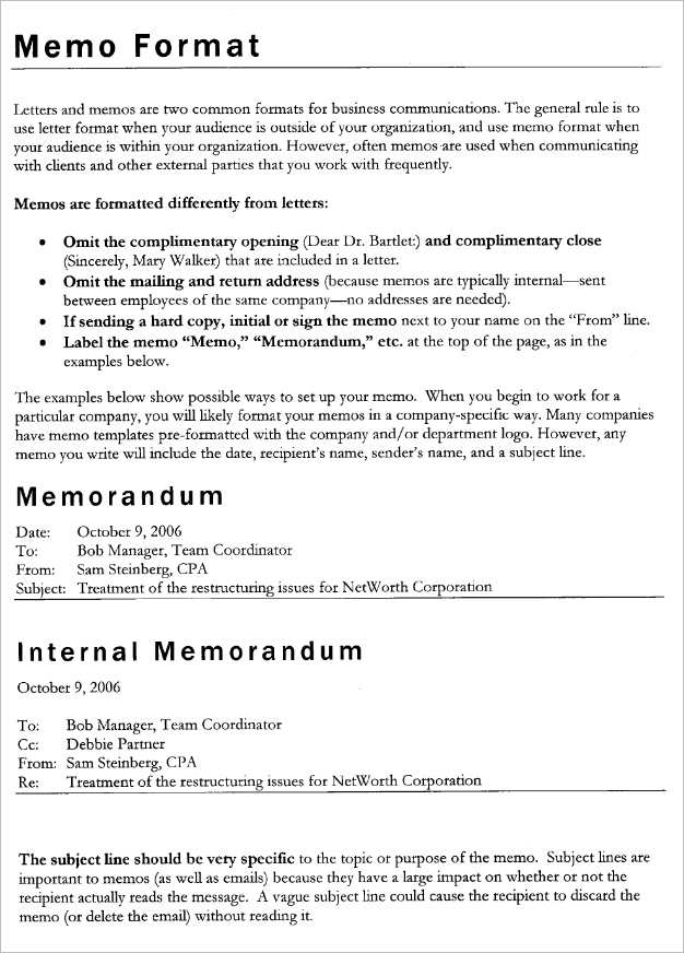 60 Memo Template Free Word PDF Doc Formats