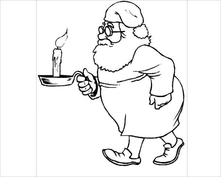 free-santa-ready-for-bed-holding-a-candle