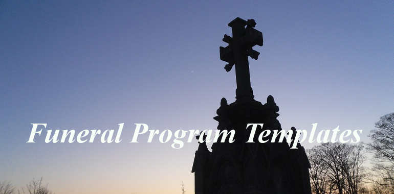 Funeral Program Template