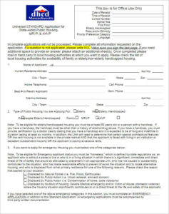 housing-benefit-agreement-form-template