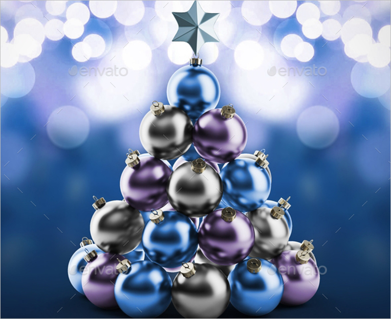 MinimalisticÂ Christmas Tree Mockup Design