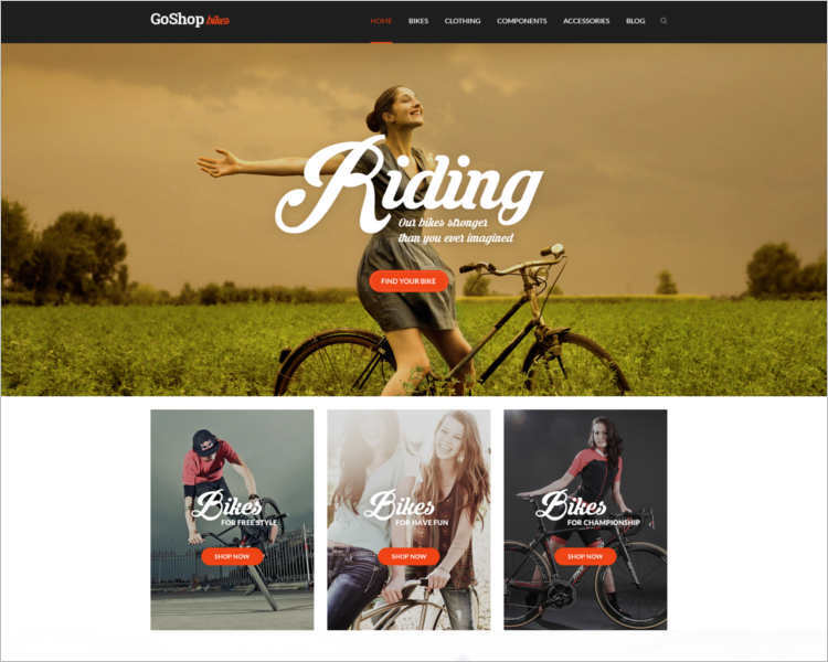 modern-bicycle-html5-website-template