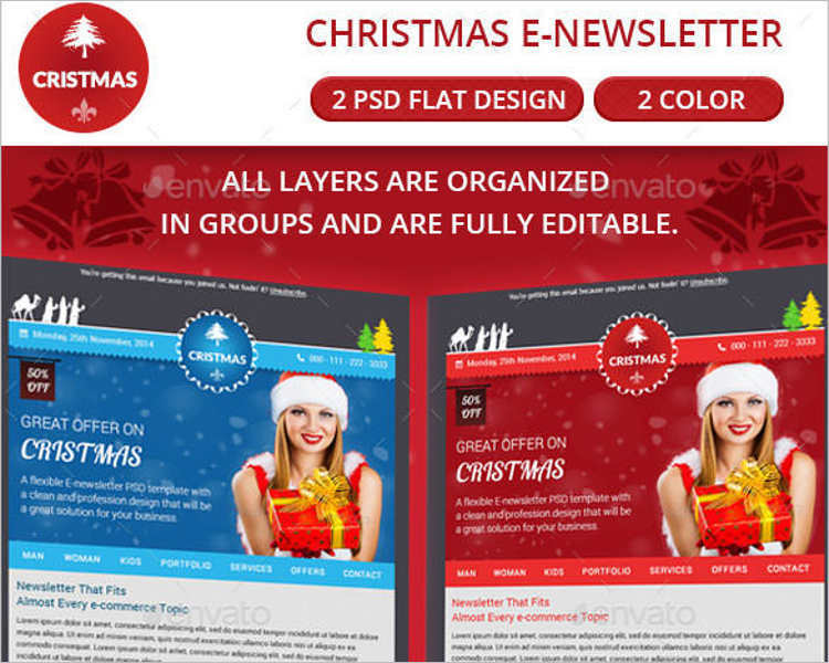 newletter-christmas-email-template