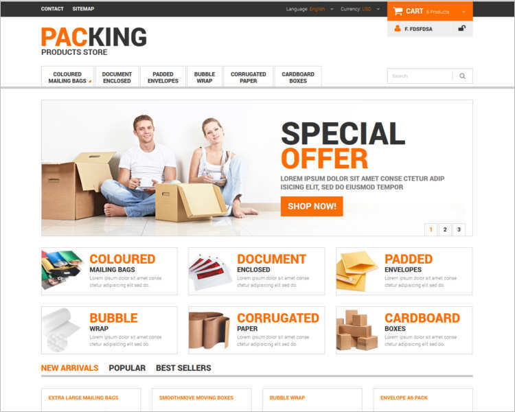 packing-product-store-prestashop-templates