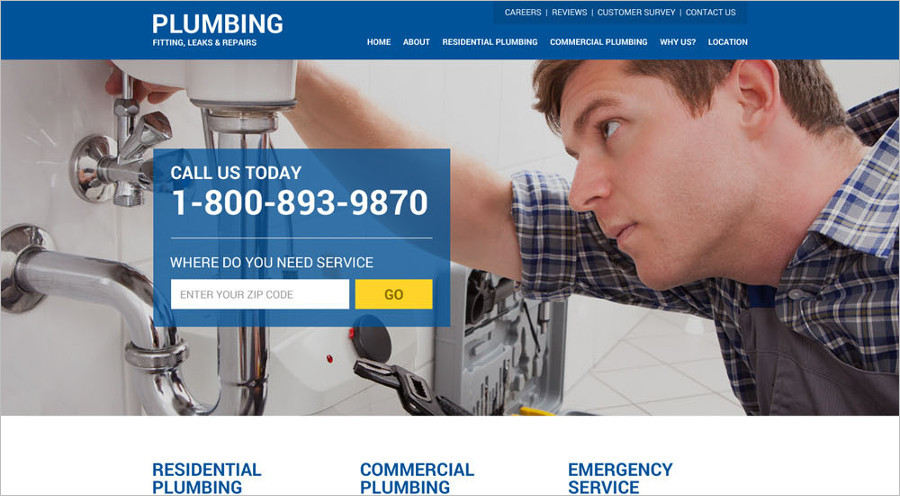 Premium HTML Landing Page Template