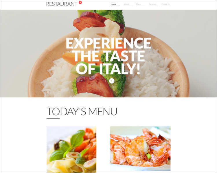 responsive-restaurant-html5-website-template