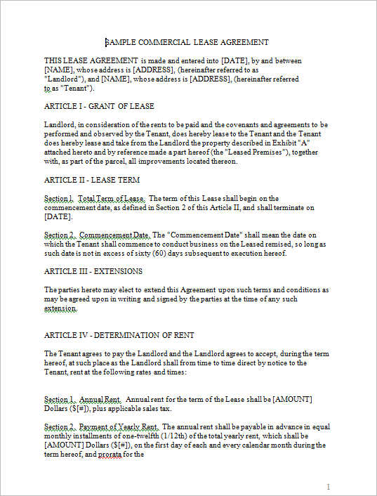 sample-commercial-lease-agreement-template