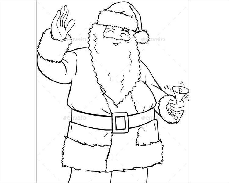 santa-claus-holding-bell-coloring-print-template