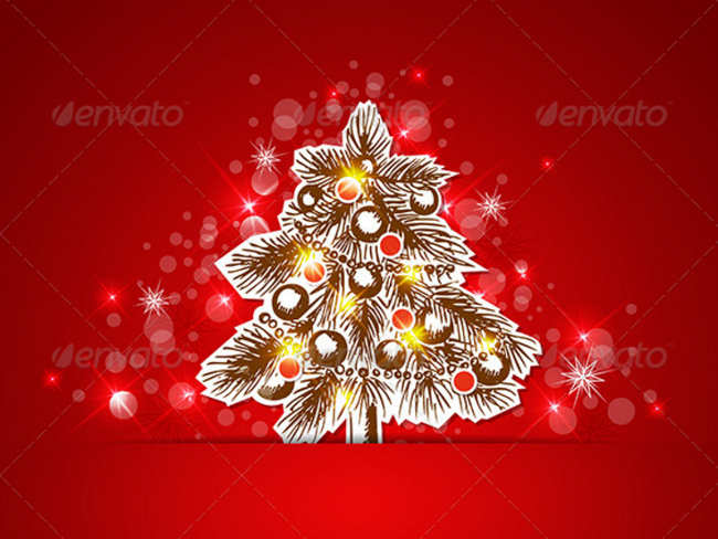 snowflake-christmas-vintage-decoration-tree-ideas