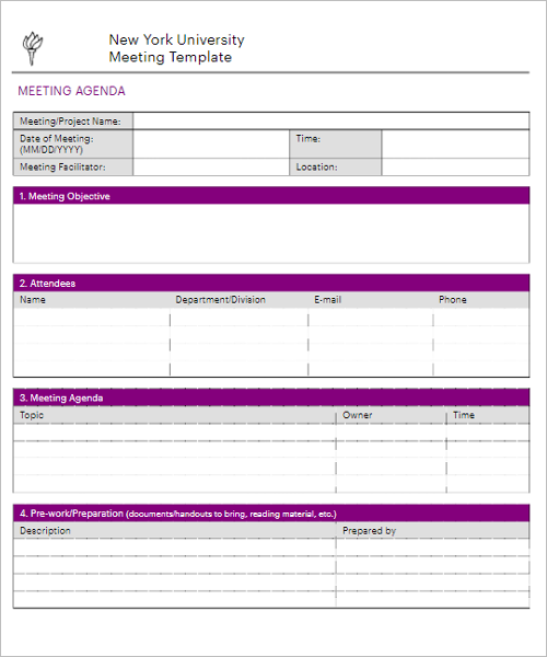 36 Meeting Minutes Template Free Word Pdf Doc Excel Formats