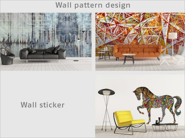 Art Wall Mockup Design Bundle