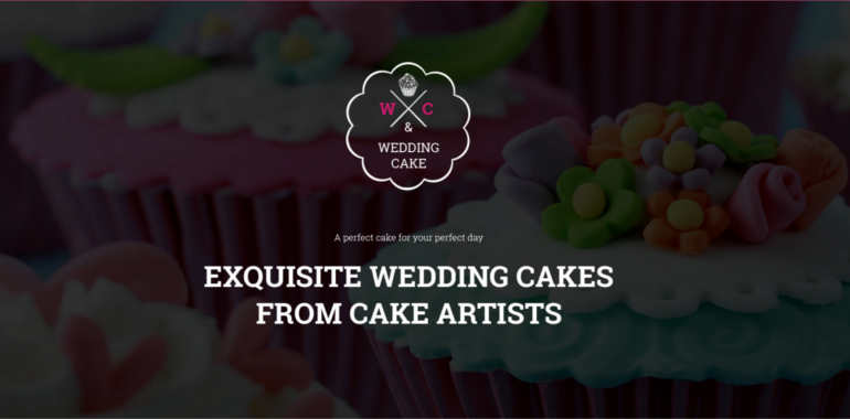 Cake Website Templates