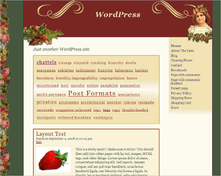 christmas-victorian-wordpress-theme-templates