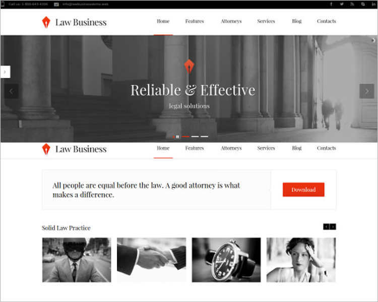 download-law-legal-wordpress-template