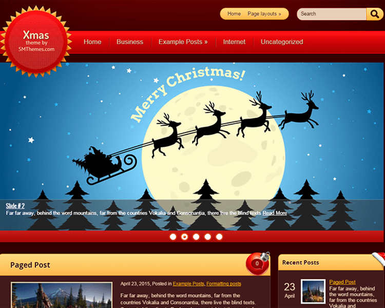 download-premium-christmas-wordpress-templates