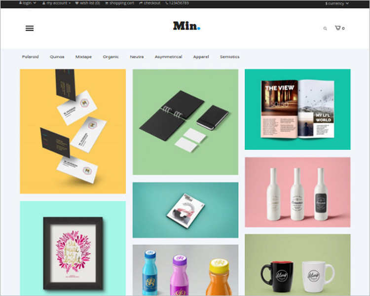 e-commerce-min-store-php-website-templates