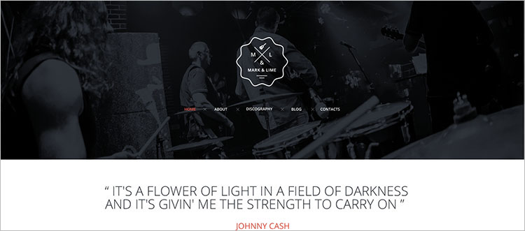 event-music-website-theme-templates