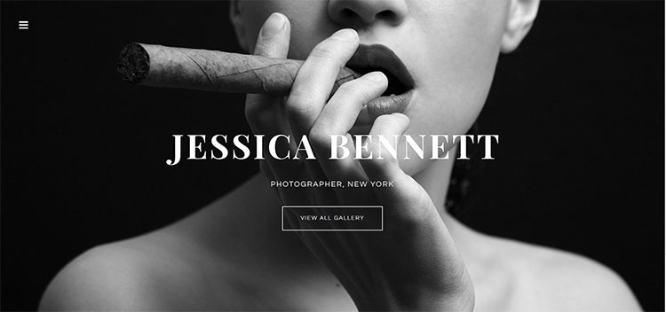 girl-photo-website-theme-templates
